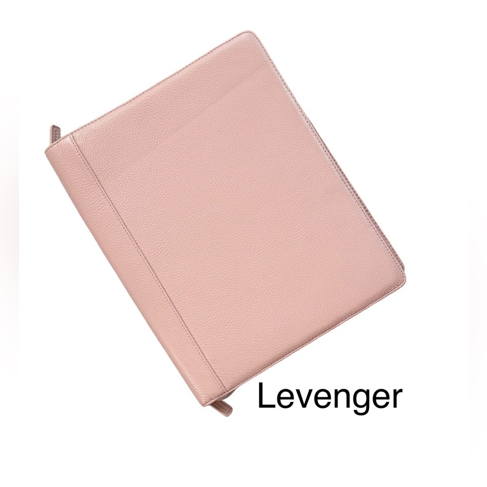 Levenger Pink Home Office Planner